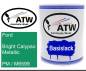 Preview: Ford, Bright Calypso Metallic, PM / M6599: 1L Lackdose, von ATW Autoteile West.